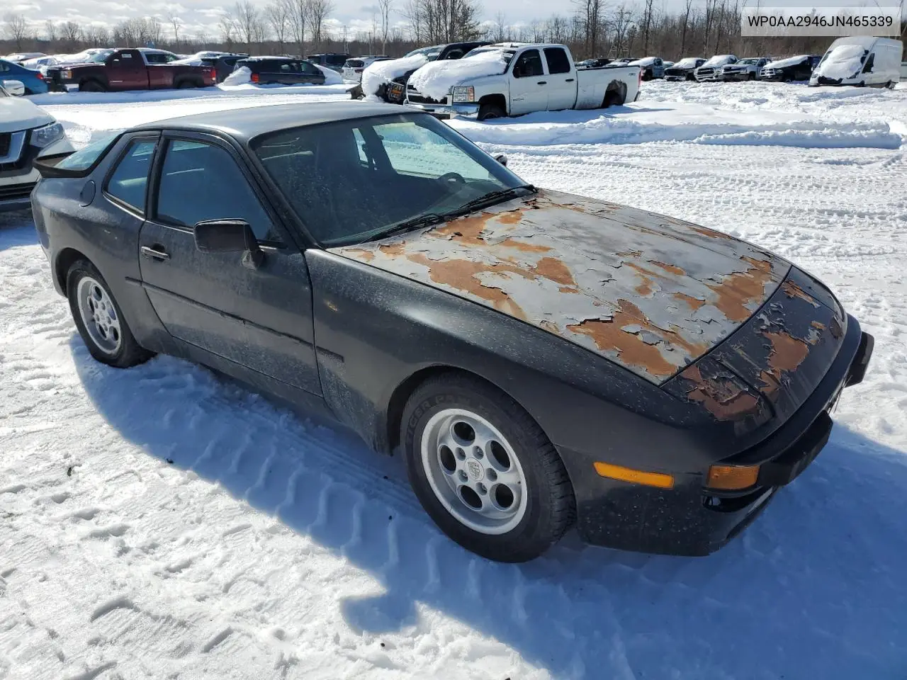 1988 Porsche 944 S VIN: WP0AA2946JN465339 Lot: 46994865