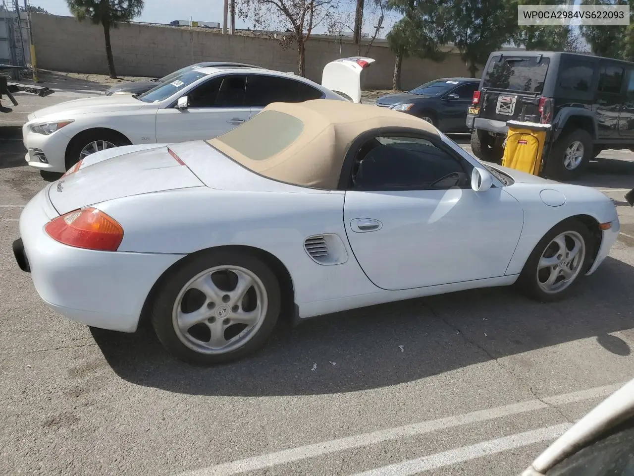 1997 Porsche Boxster VIN: WP0CA2984VS622093 Lot: 47495515