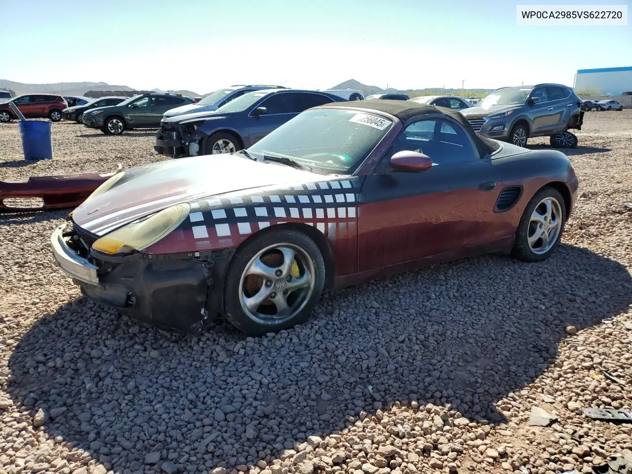 1997 Porsche Boxster VIN: WP0CA2985VS622720 Lot: 50256045