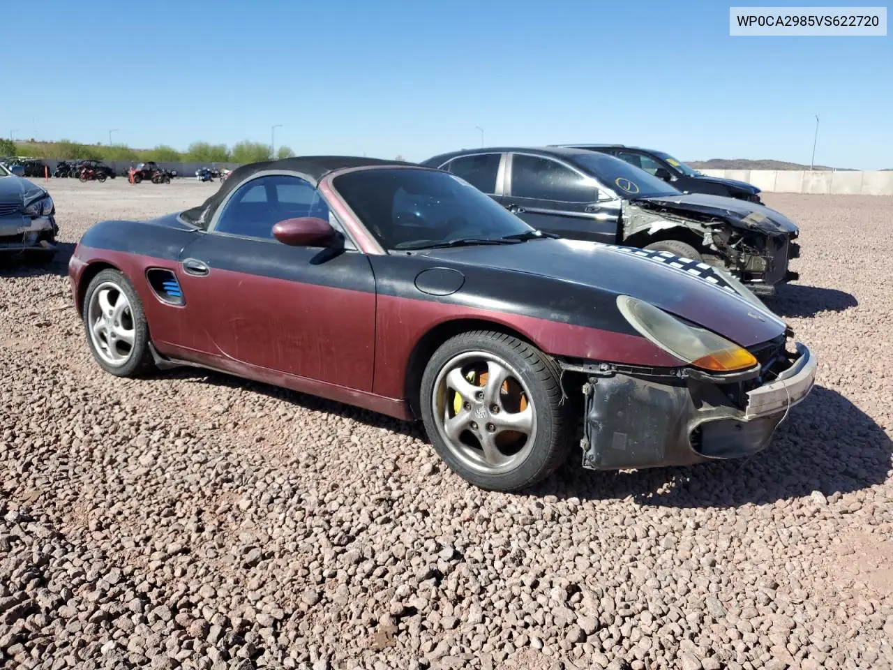 1997 Porsche Boxster VIN: WP0CA2985VS622720 Lot: 50256045