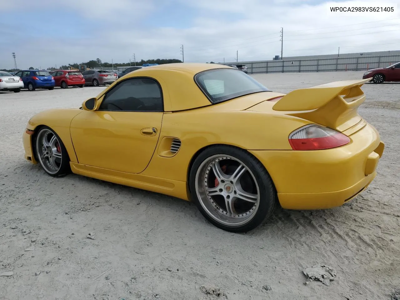 1997 Porsche Boxster VIN: WP0CA2983VS621405 Lot: 76352624