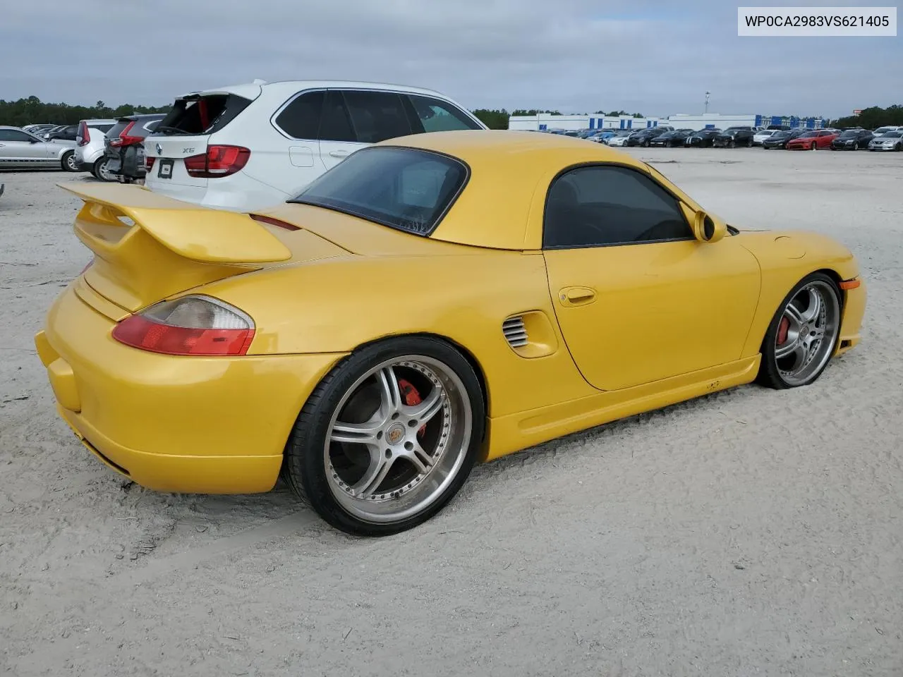 1997 Porsche Boxster VIN: WP0CA2983VS621405 Lot: 76352624