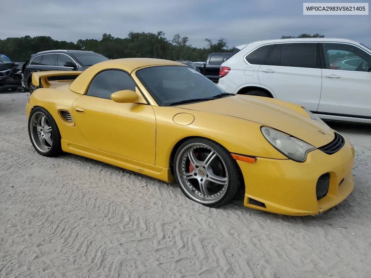 1997 Porsche Boxster VIN: WP0CA2983VS621405 Lot: 76352624