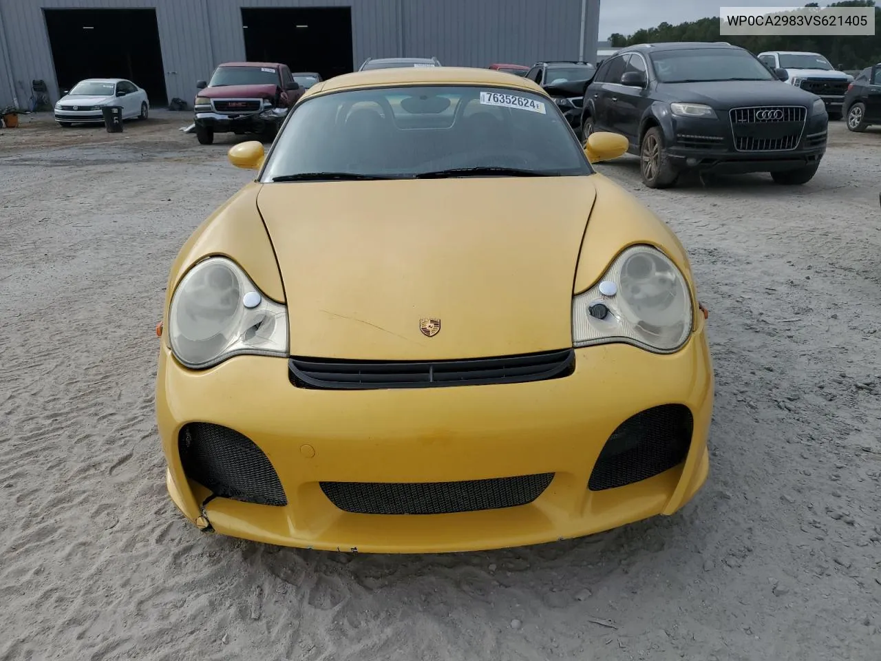 1997 Porsche Boxster VIN: WP0CA2983VS621405 Lot: 76352624