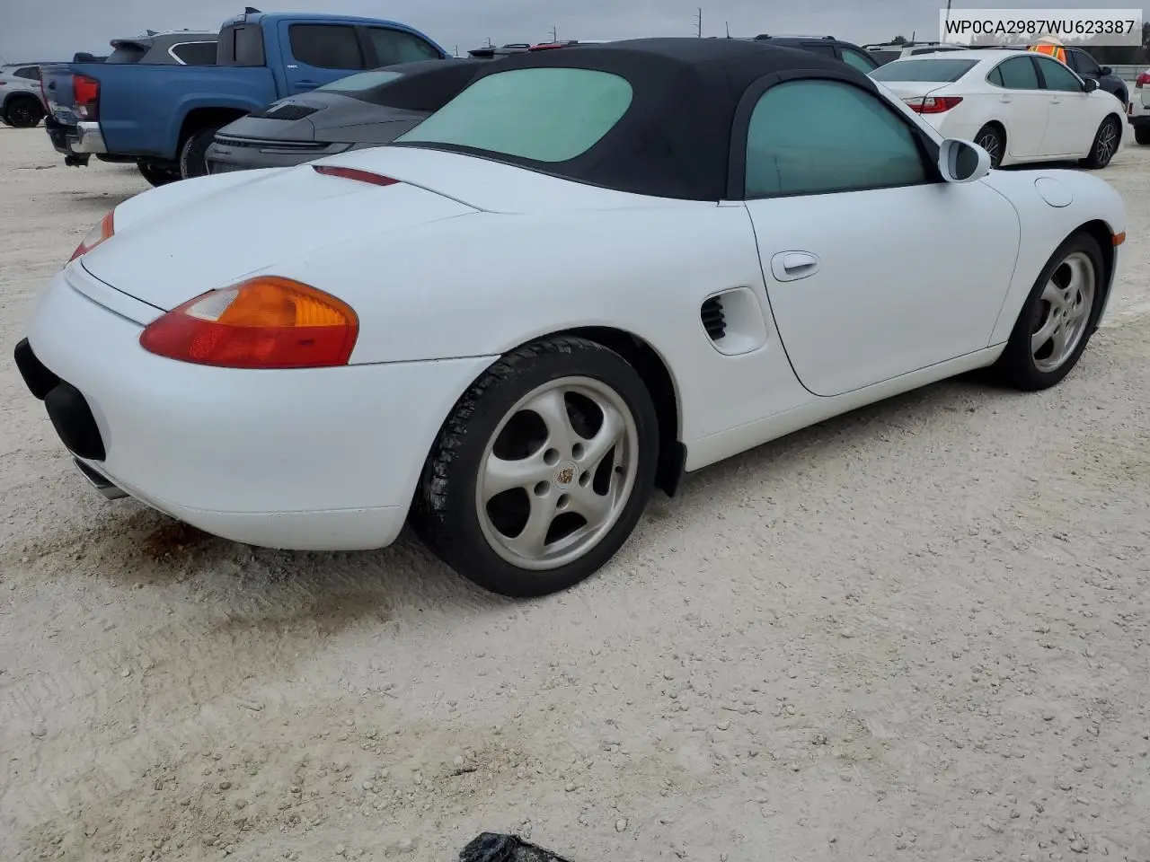 1998 Porsche Boxster VIN: WP0CA2987WU623387 Lot: 55804265
