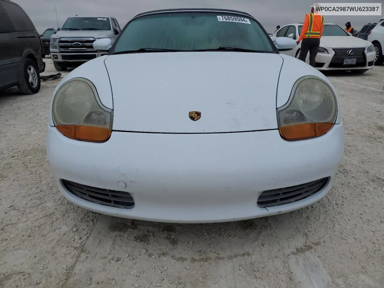 1998 Porsche Boxster VIN: WP0CA2987WU623387 Lot: 55804265