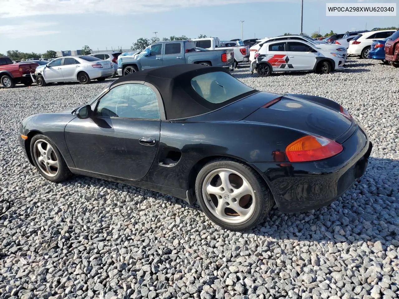 1998 Porsche Boxster VIN: WP0CA298XWU620340 Lot: 61290205