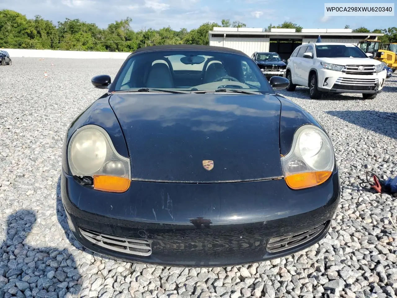 1998 Porsche Boxster VIN: WP0CA298XWU620340 Lot: 61290205