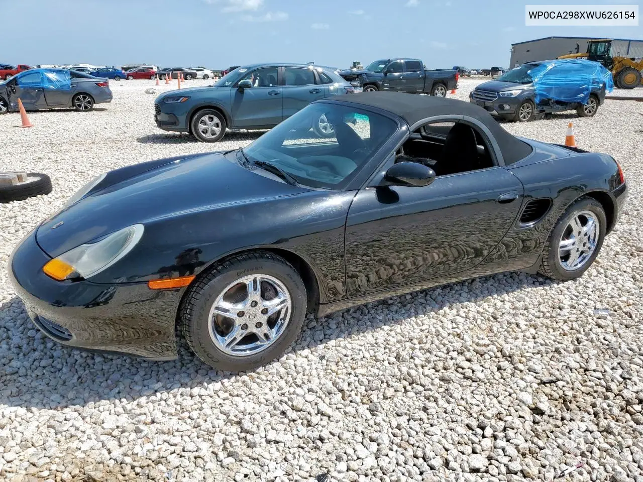 1998 Porsche Boxster VIN: WP0CA298XWU626154 Lot: 61589535