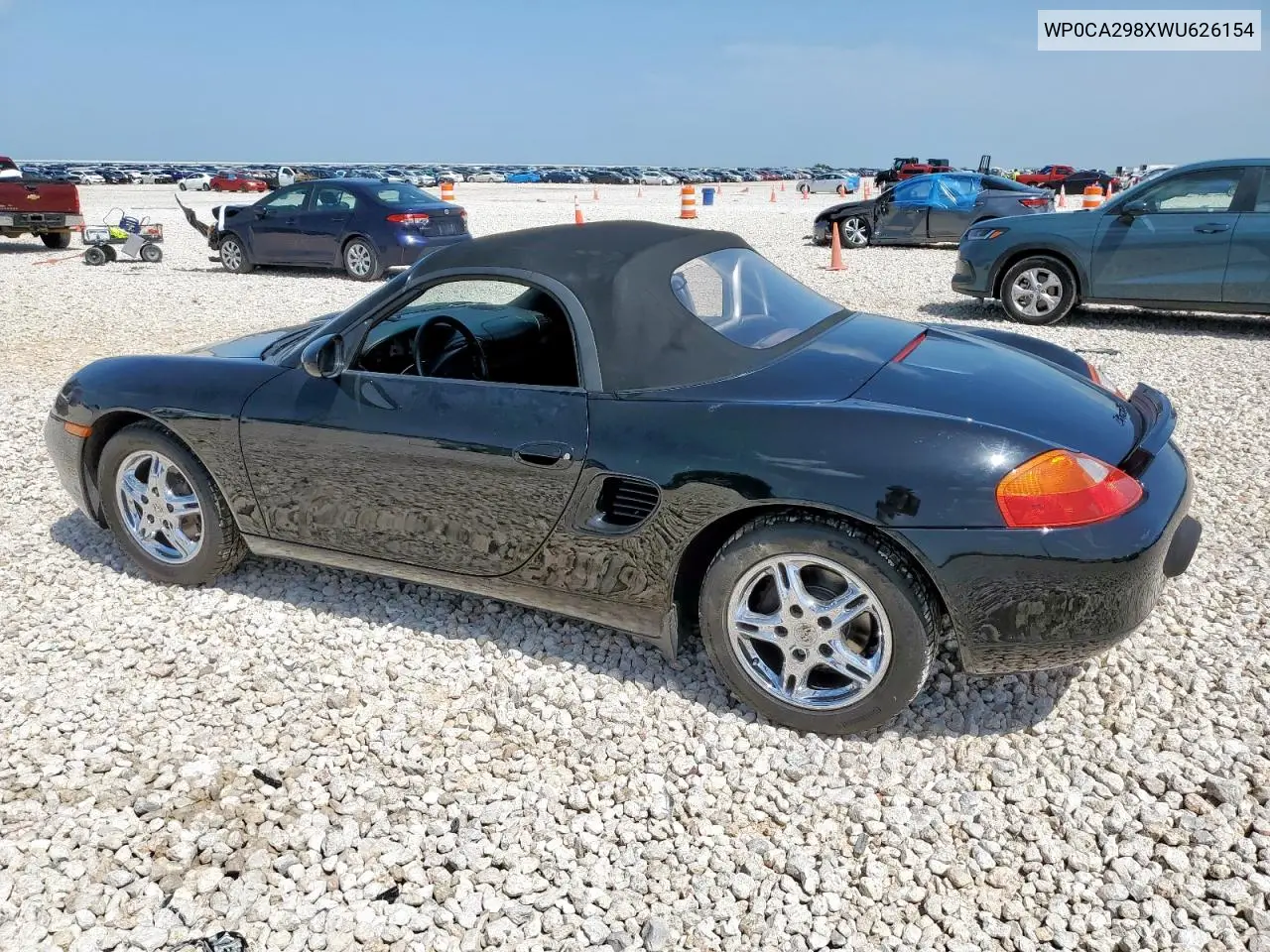 1998 Porsche Boxster VIN: WP0CA298XWU626154 Lot: 61589535