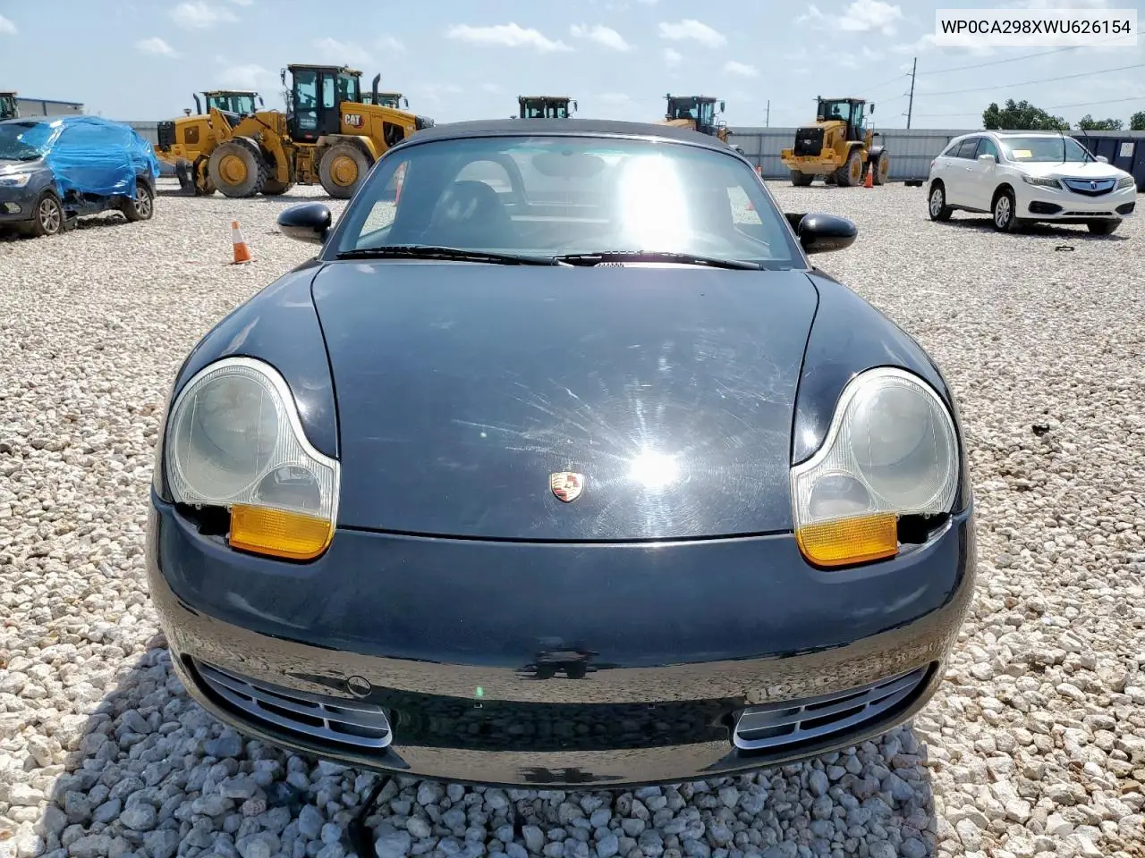 1998 Porsche Boxster VIN: WP0CA298XWU626154 Lot: 61589535