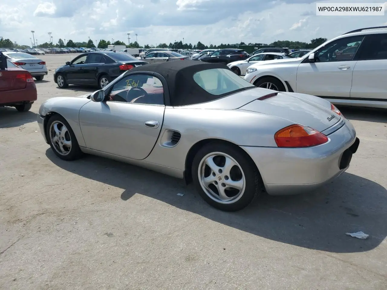 1998 Porsche Boxster VIN: WP0CA298XWU621987 Lot: 61600785