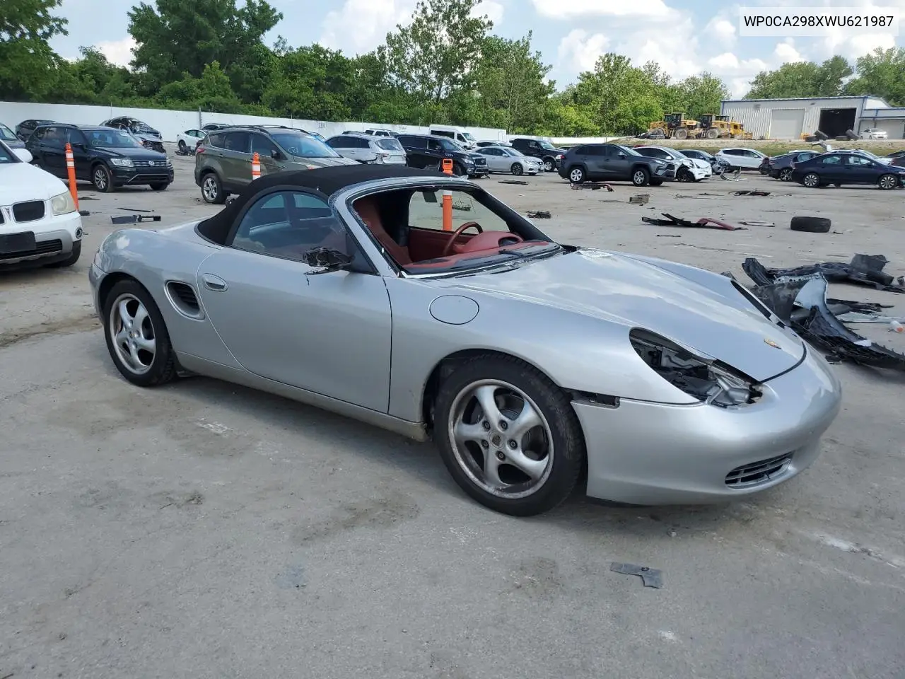 1998 Porsche Boxster VIN: WP0CA298XWU621987 Lot: 61600785