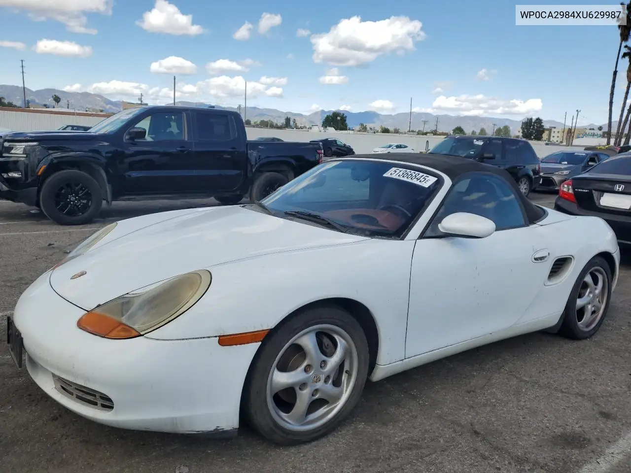 1999 Porsche Boxster VIN: WP0CA2984XU629987 Lot: 51366845
