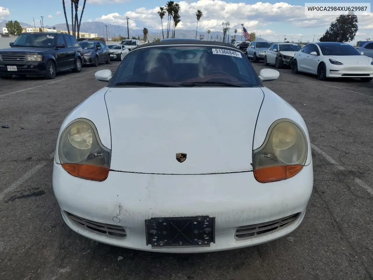 1999 Porsche Boxster VIN: WP0CA2984XU629987 Lot: 51366845