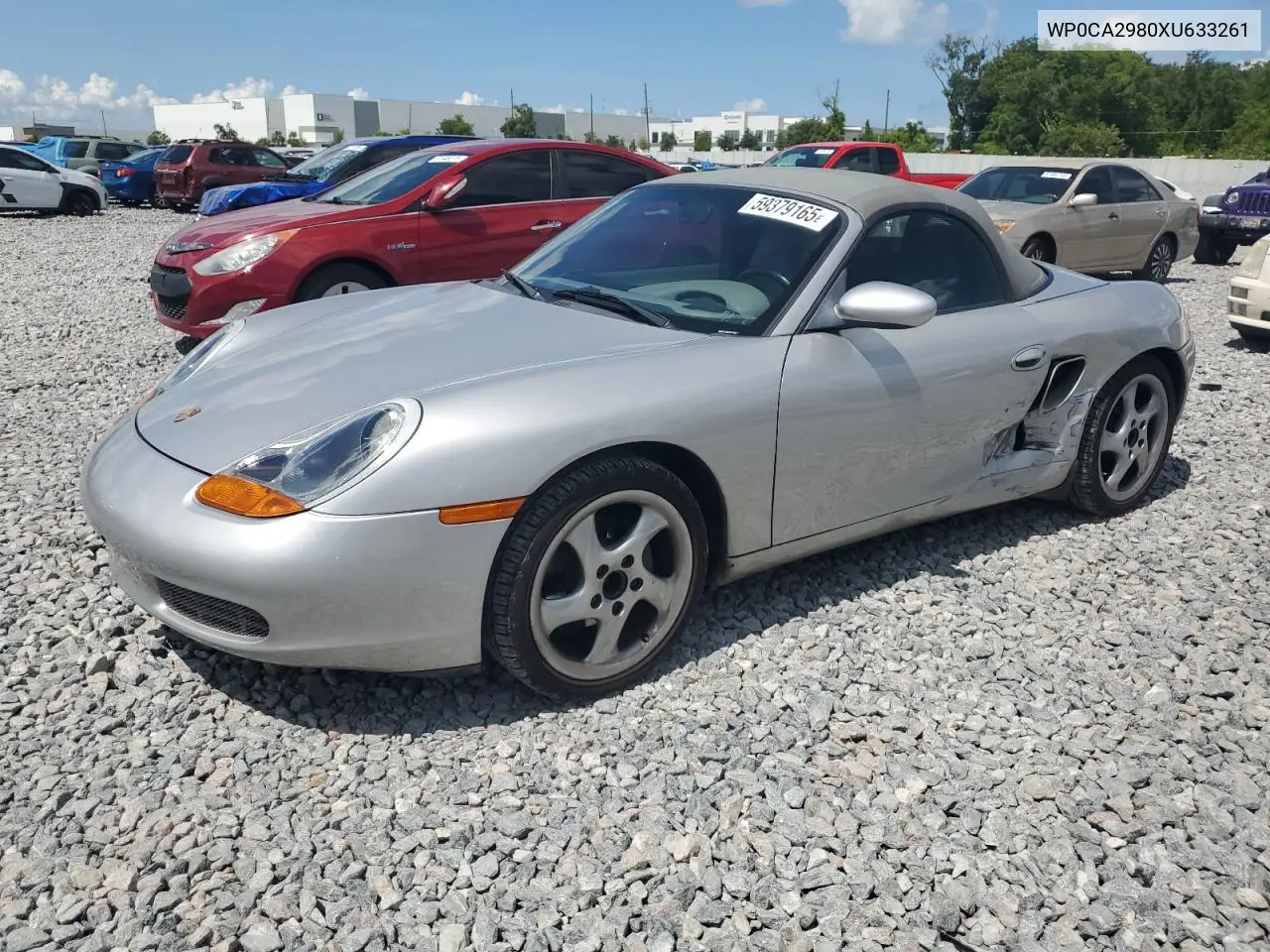 1999 Porsche Boxster VIN: WP0CA2980XU633261 Lot: 59379165