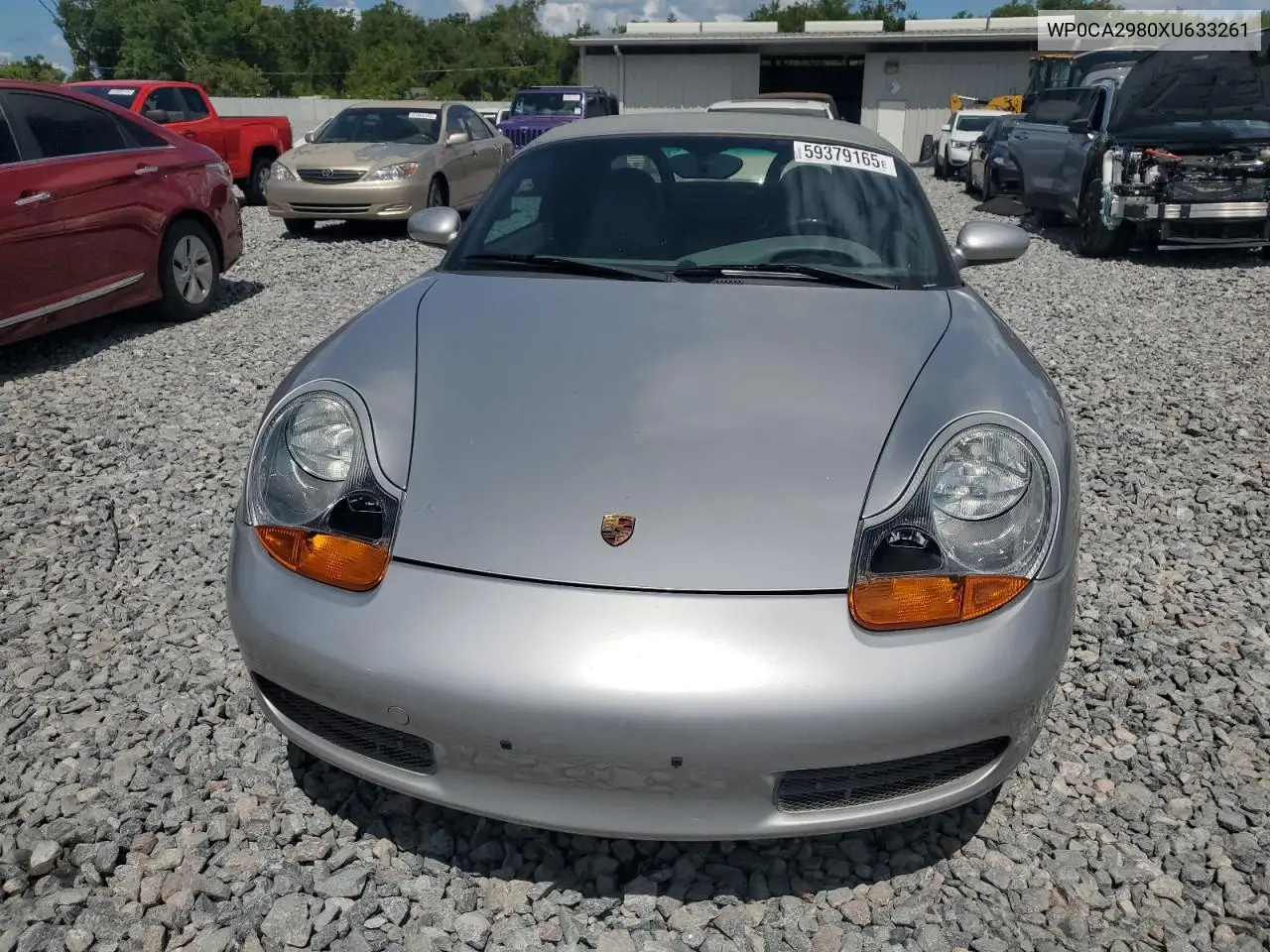 1999 Porsche Boxster VIN: WP0CA2980XU633261 Lot: 59379165