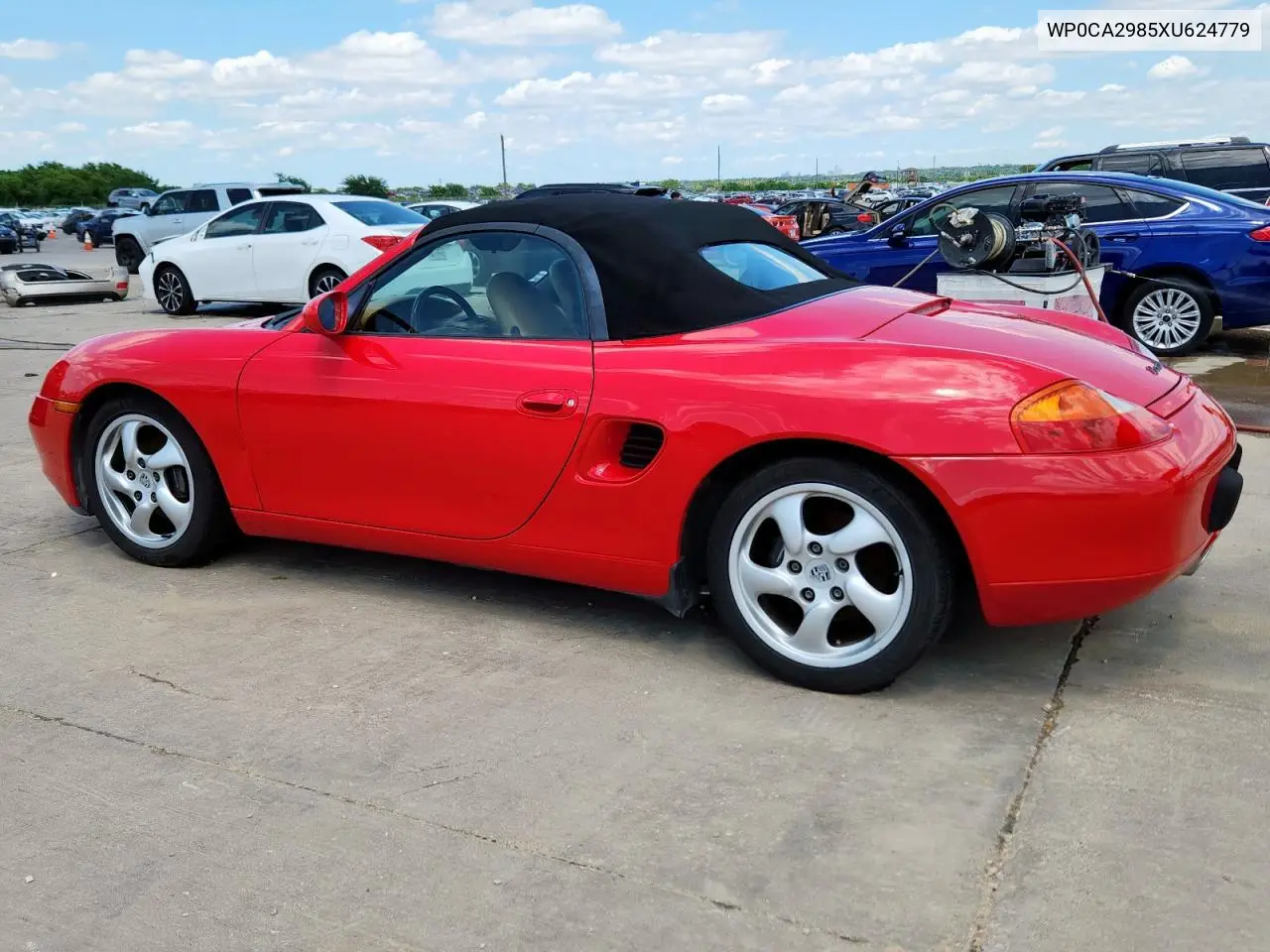 1999 Porsche Boxster VIN: WP0CA2985XU624779 Lot: 59558865