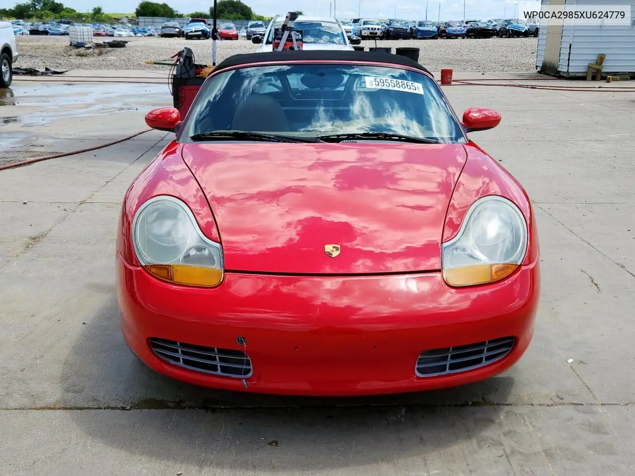 1999 Porsche Boxster VIN: WP0CA2985XU624779 Lot: 59558865