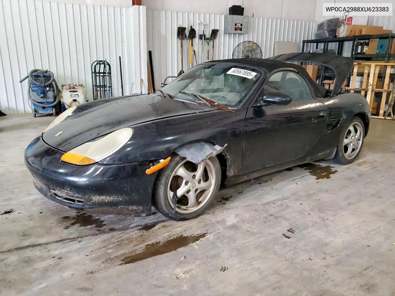 1999 Porsche Boxster VIN: WP0CA2988XU623383 Lot: 60567895