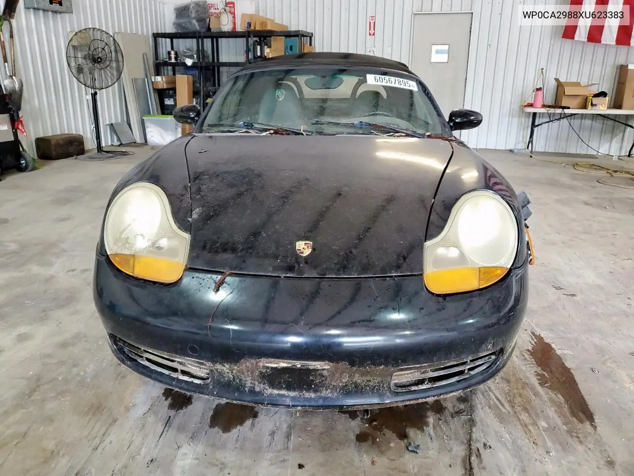 1999 Porsche Boxster VIN: WP0CA2988XU623383 Lot: 60567895