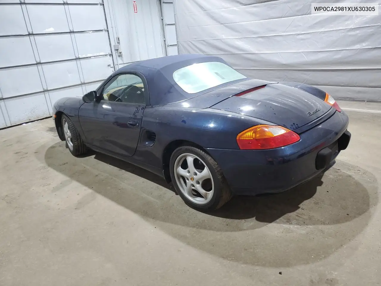 1999 Porsche Boxster VIN: WP0CA2981XU630305 Lot: 61582985