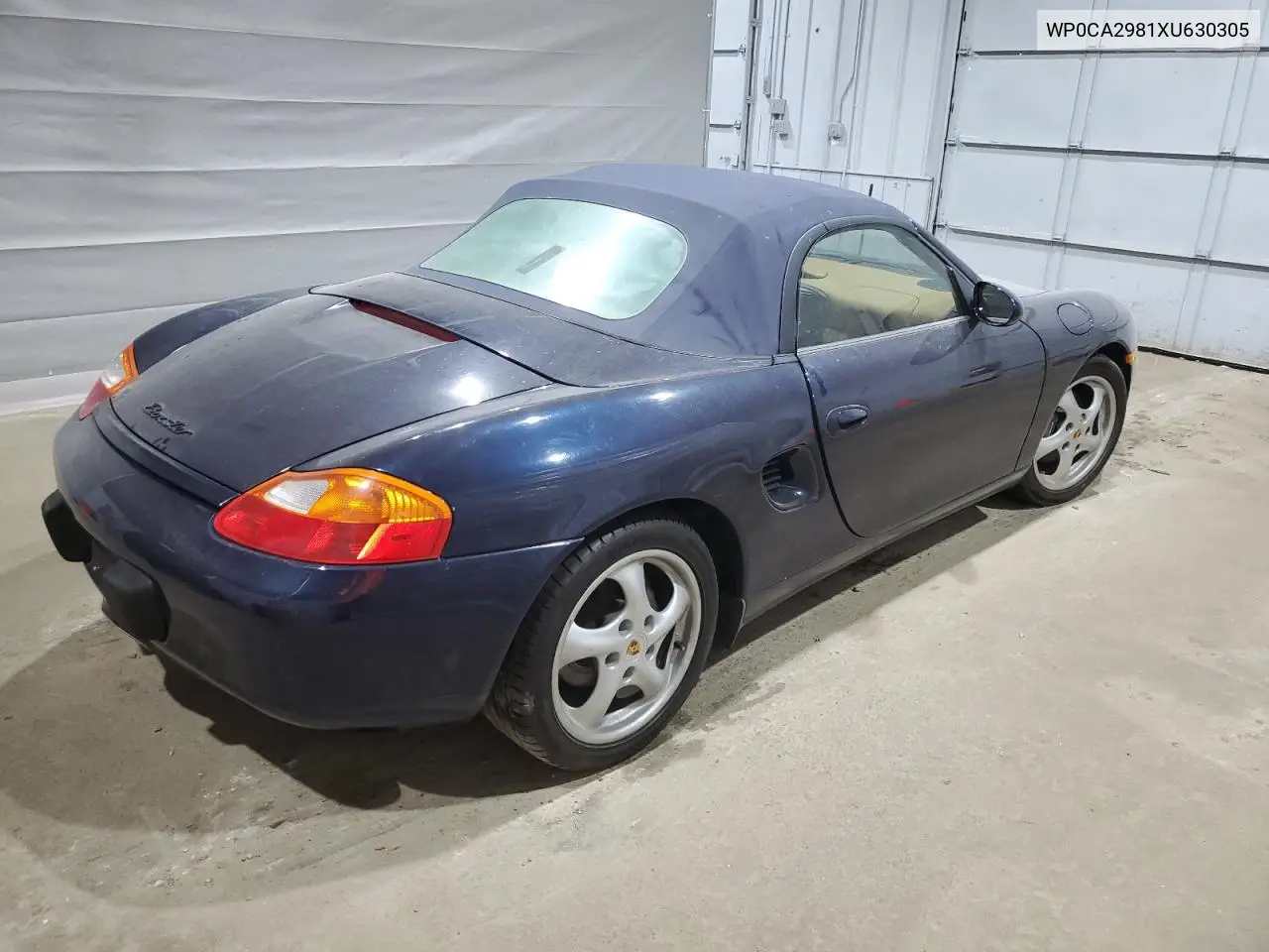 1999 Porsche Boxster VIN: WP0CA2981XU630305 Lot: 61582985