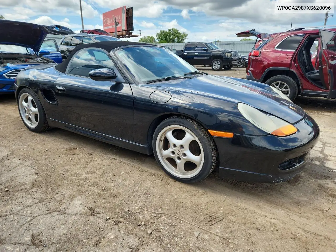 1999 Porsche Boxster VIN: WP0CA2987XS620096 Lot: 63112875