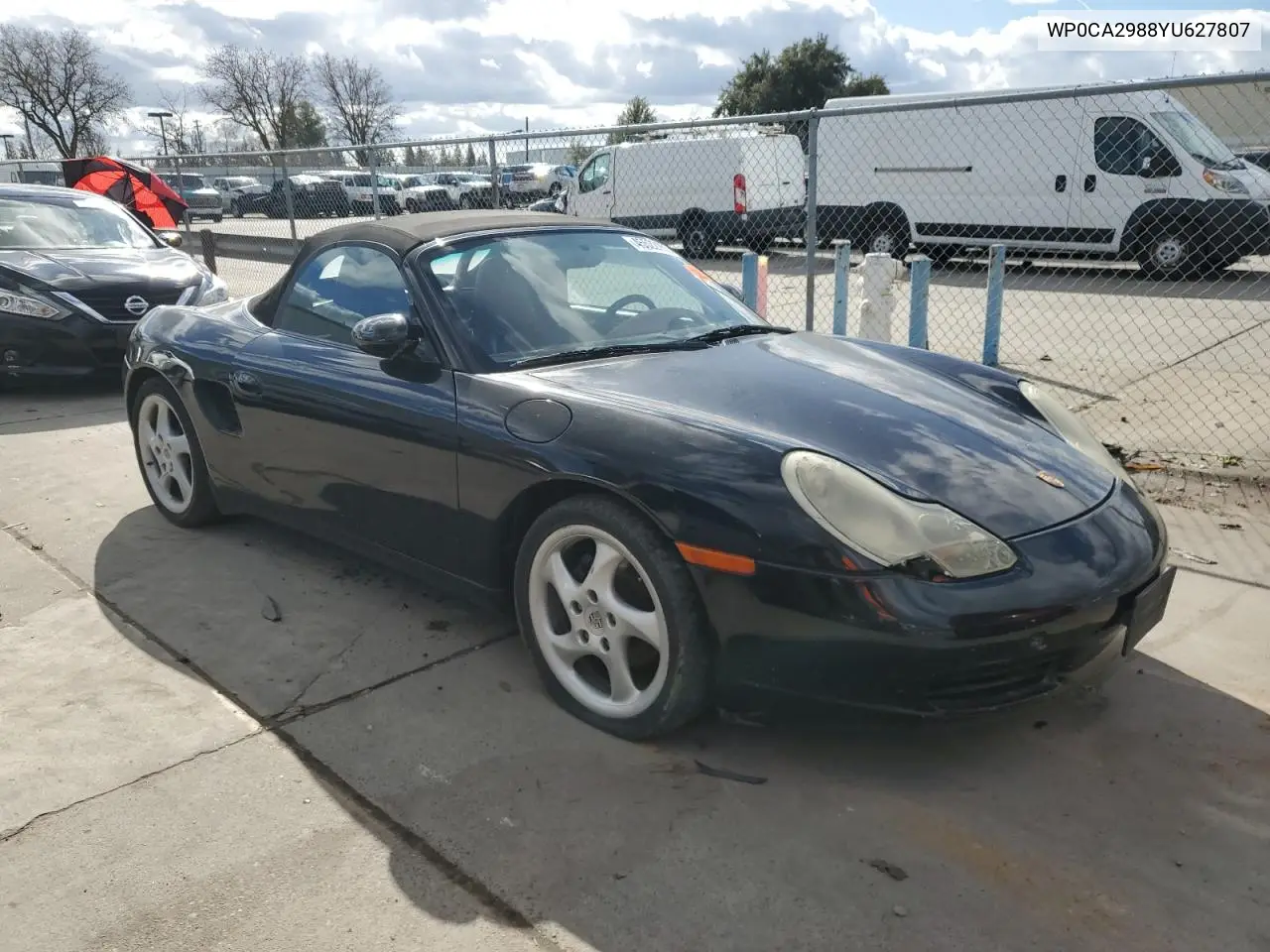 2000 Porsche Boxster VIN: WP0CA2988YU627807 Lot: 45522955