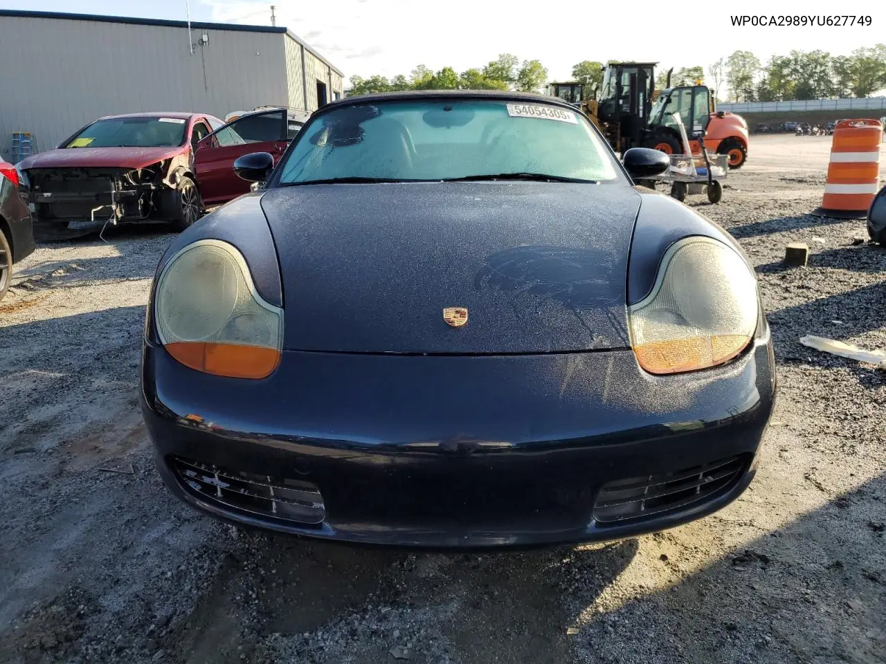 2000 Porsche Boxster VIN: WP0CA2989YU627749 Lot: 54054305