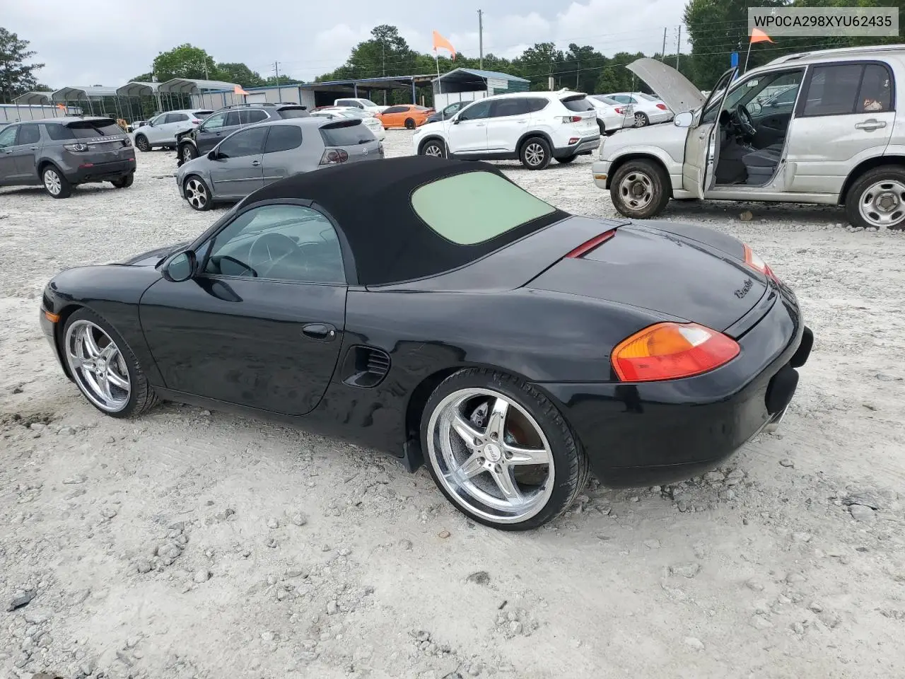 2000 Porsche Boxster VIN: WP0CA298XYU62435 Lot: 59639435