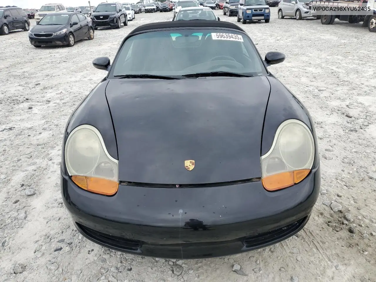 2000 Porsche Boxster VIN: WP0CA298XYU62435 Lot: 59639435