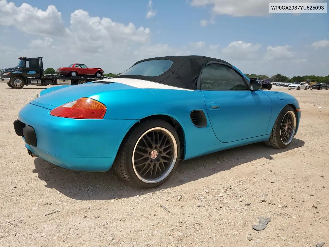 2000 Porsche Boxster VIN: WP0CA2987YU625093 Lot: 61354785