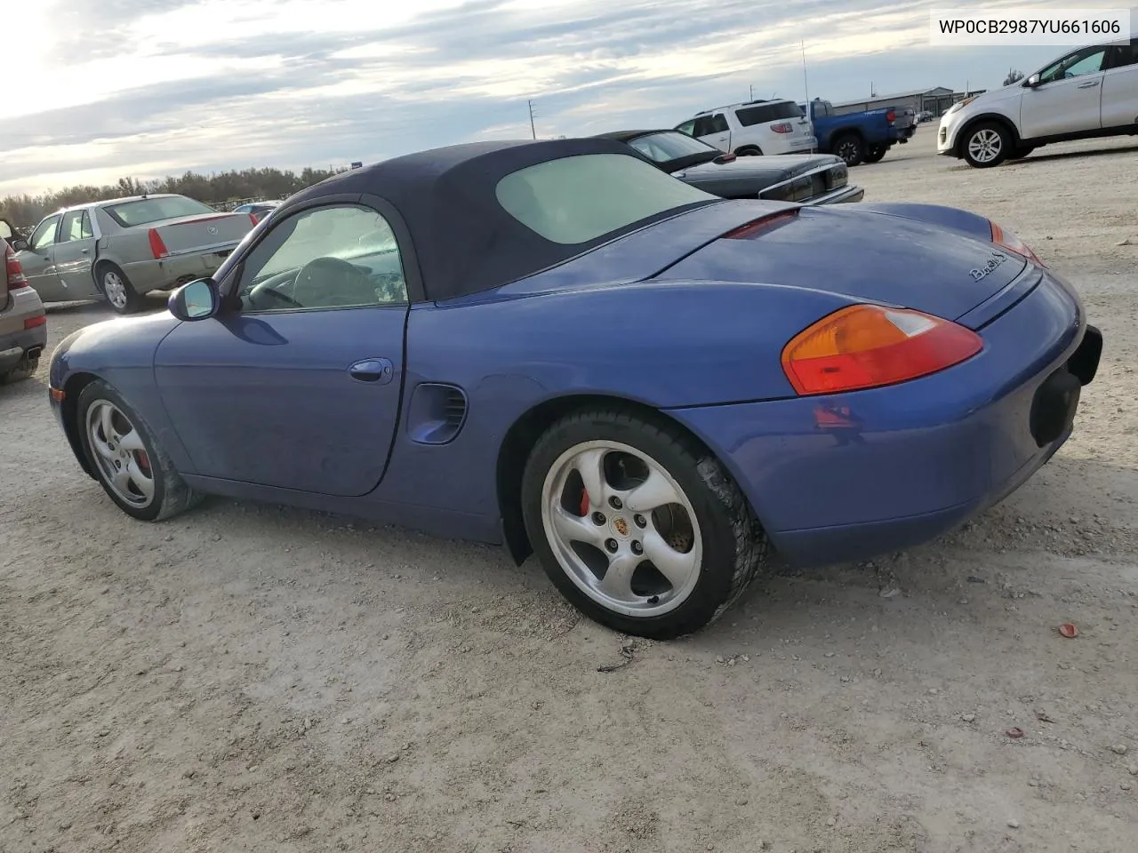2000 Porsche Boxster S VIN: WP0CB2987YU661606 Lot: 75295774