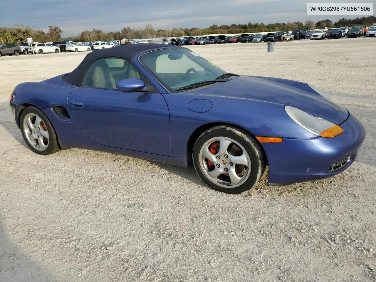2000 Porsche Boxster S VIN: WP0CB2987YU661606 Lot: 75295774