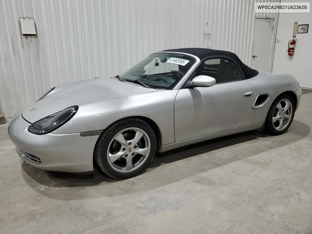 2001 Porsche Boxster VIN: WP0CA29821U623600 Lot: 41482055