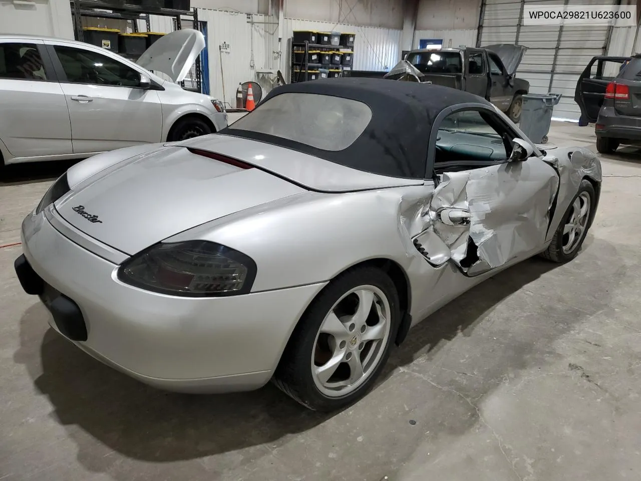 2001 Porsche Boxster VIN: WP0CA29821U623600 Lot: 41482055