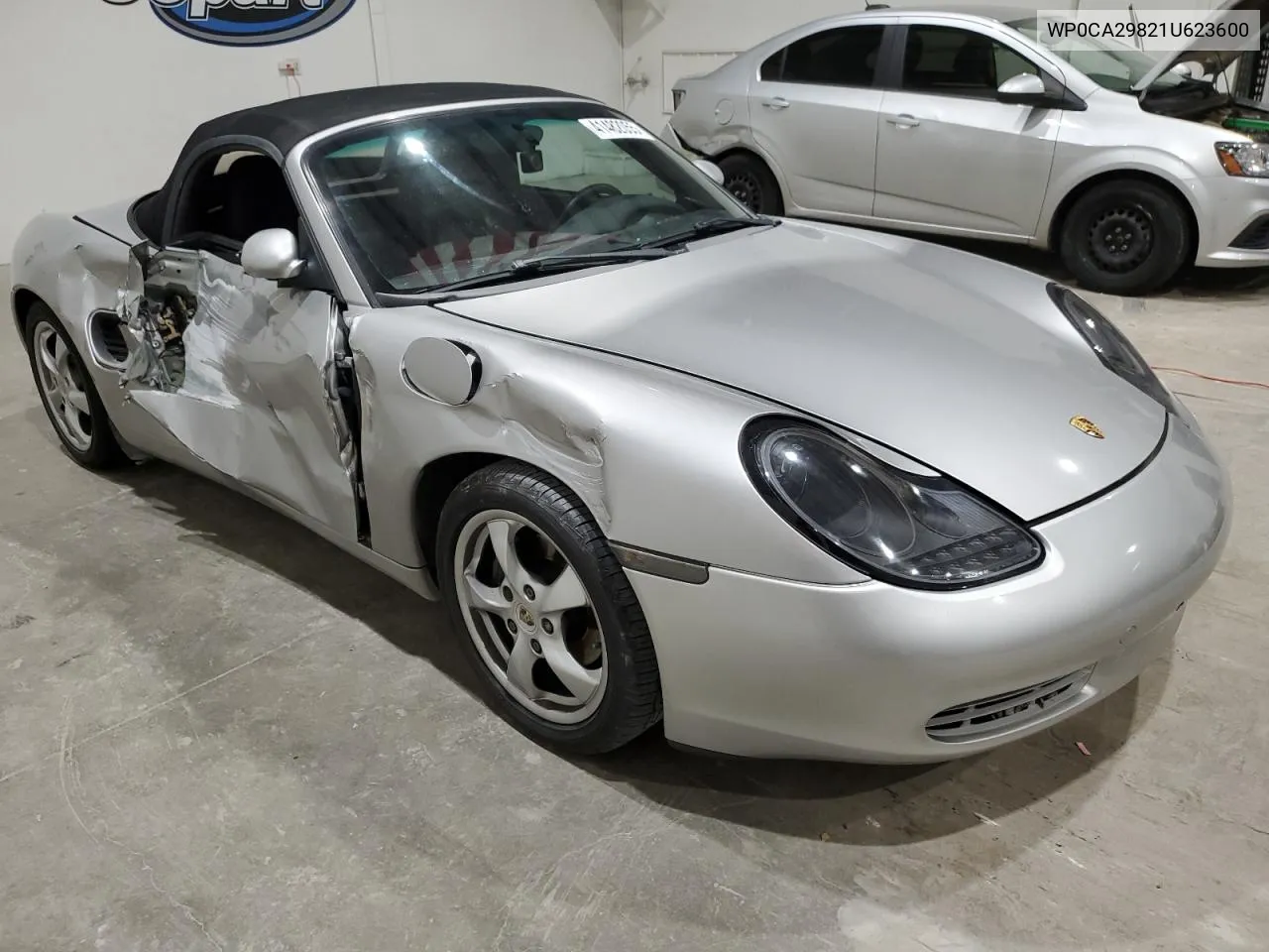 2001 Porsche Boxster VIN: WP0CA29821U623600 Lot: 41482055