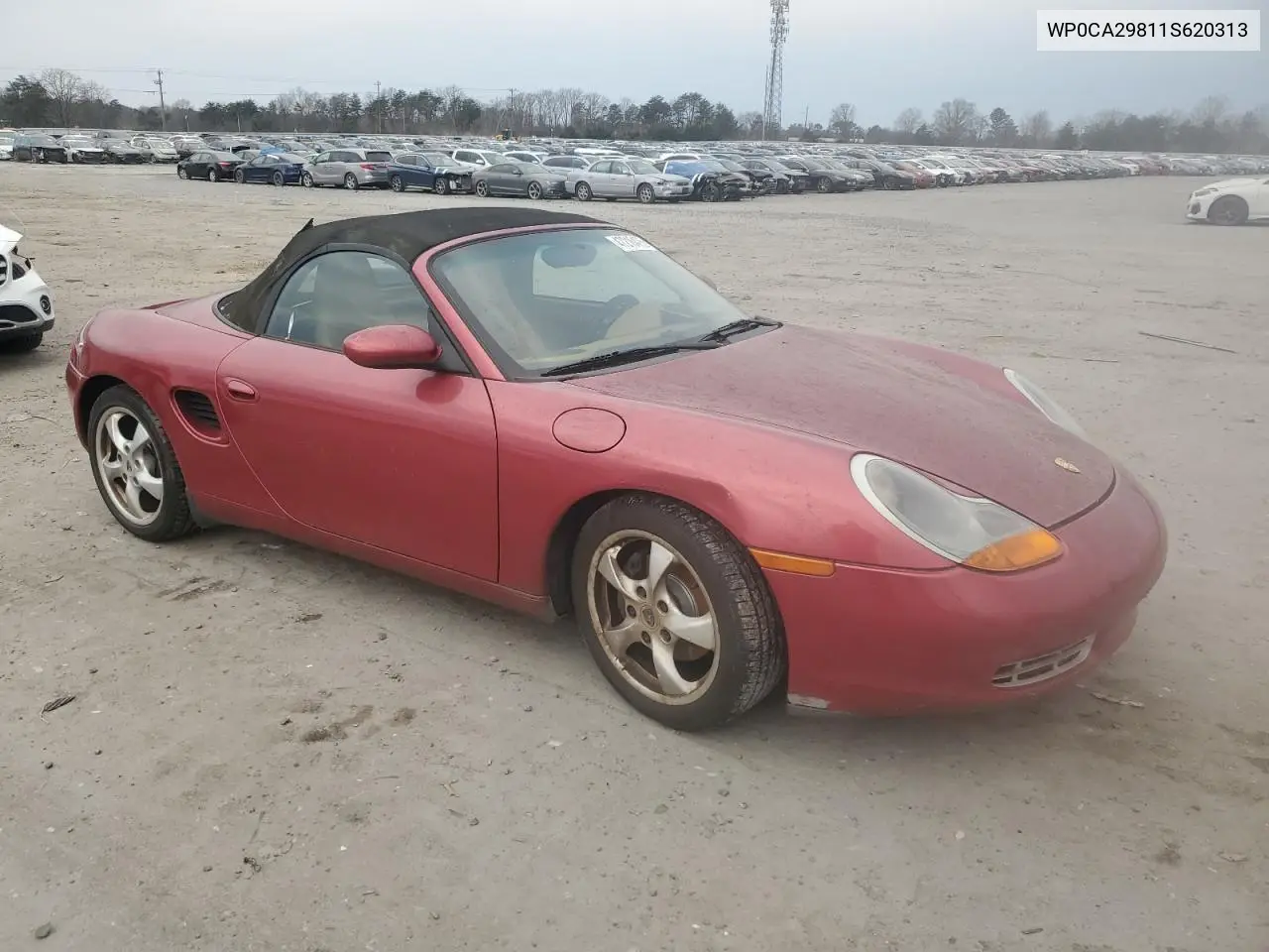 2001 Porsche Boxster VIN: WP0CA29811S620313 Lot: 47216475