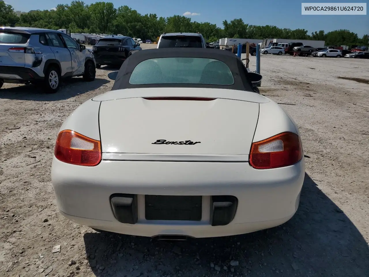 2001 Porsche Boxster VIN: WP0CA29861U624720 Lot: 53831715