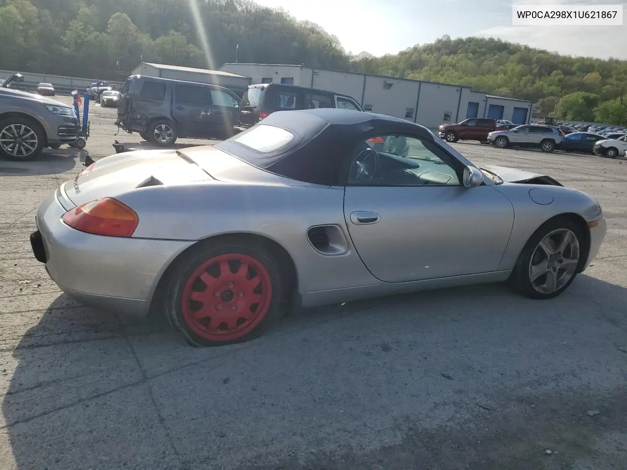 2001 Porsche Boxster VIN: WP0CA298X1U621867 Lot: 54847765