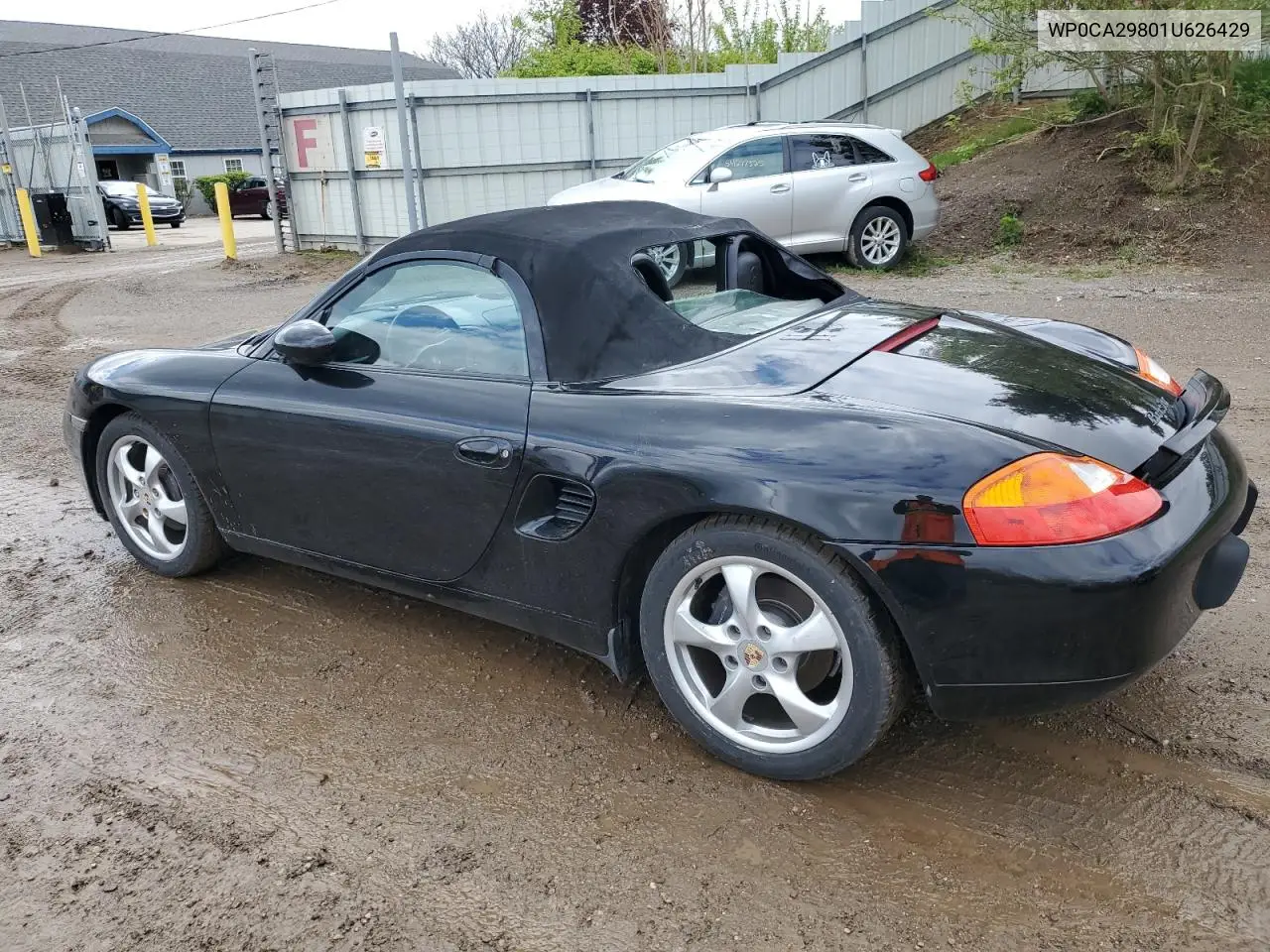 2001 Porsche Boxster VIN: WP0CA29801U626429 Lot: 55970995