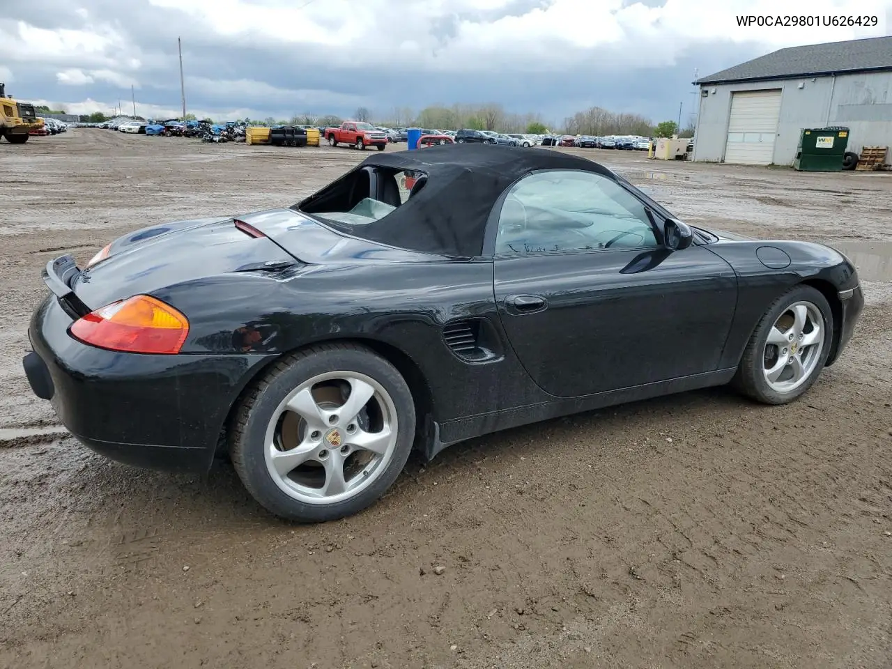 2001 Porsche Boxster VIN: WP0CA29801U626429 Lot: 55970995