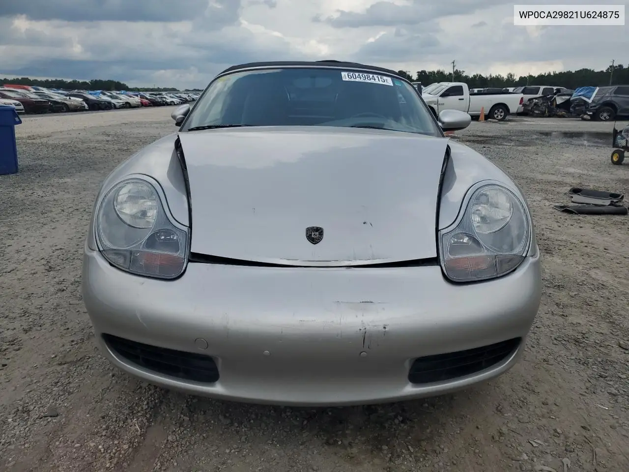 2001 Porsche Boxster VIN: WP0CA29821U624875 Lot: 60498415