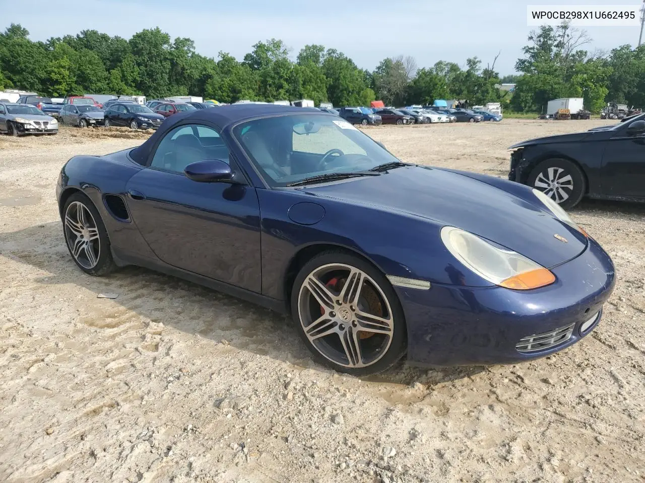 2001 Porsche Boxster S VIN: WP0CB298X1U662495 Lot: 60707185