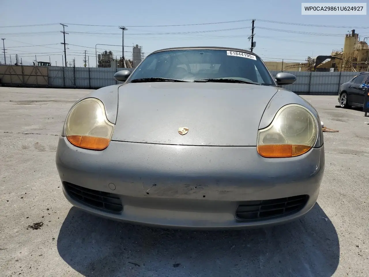 2001 Porsche Boxster VIN: WP0CA29861U624927 Lot: 61844195