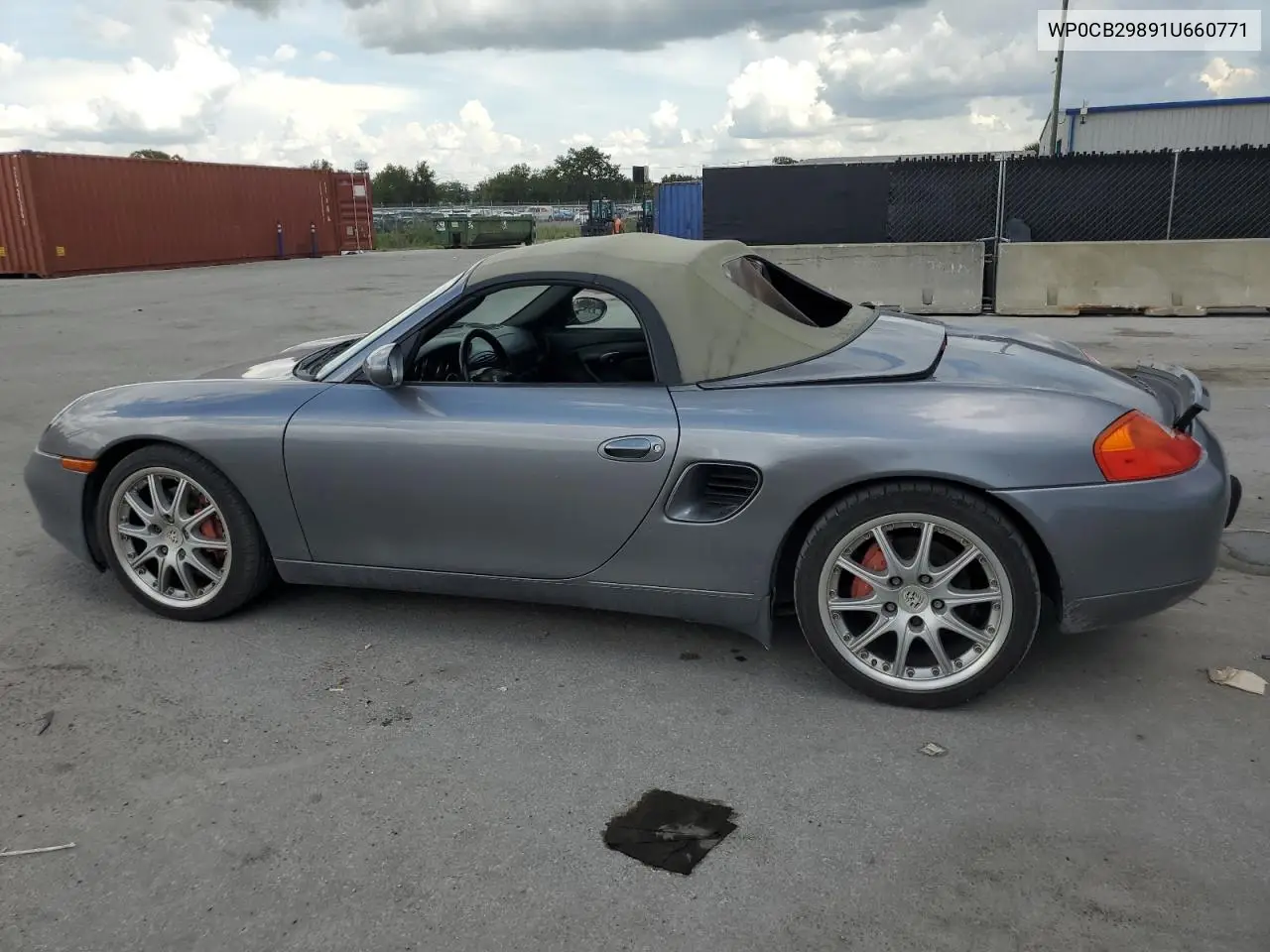 2001 Porsche Boxster S VIN: WP0CB29891U660771 Lot: 61869675