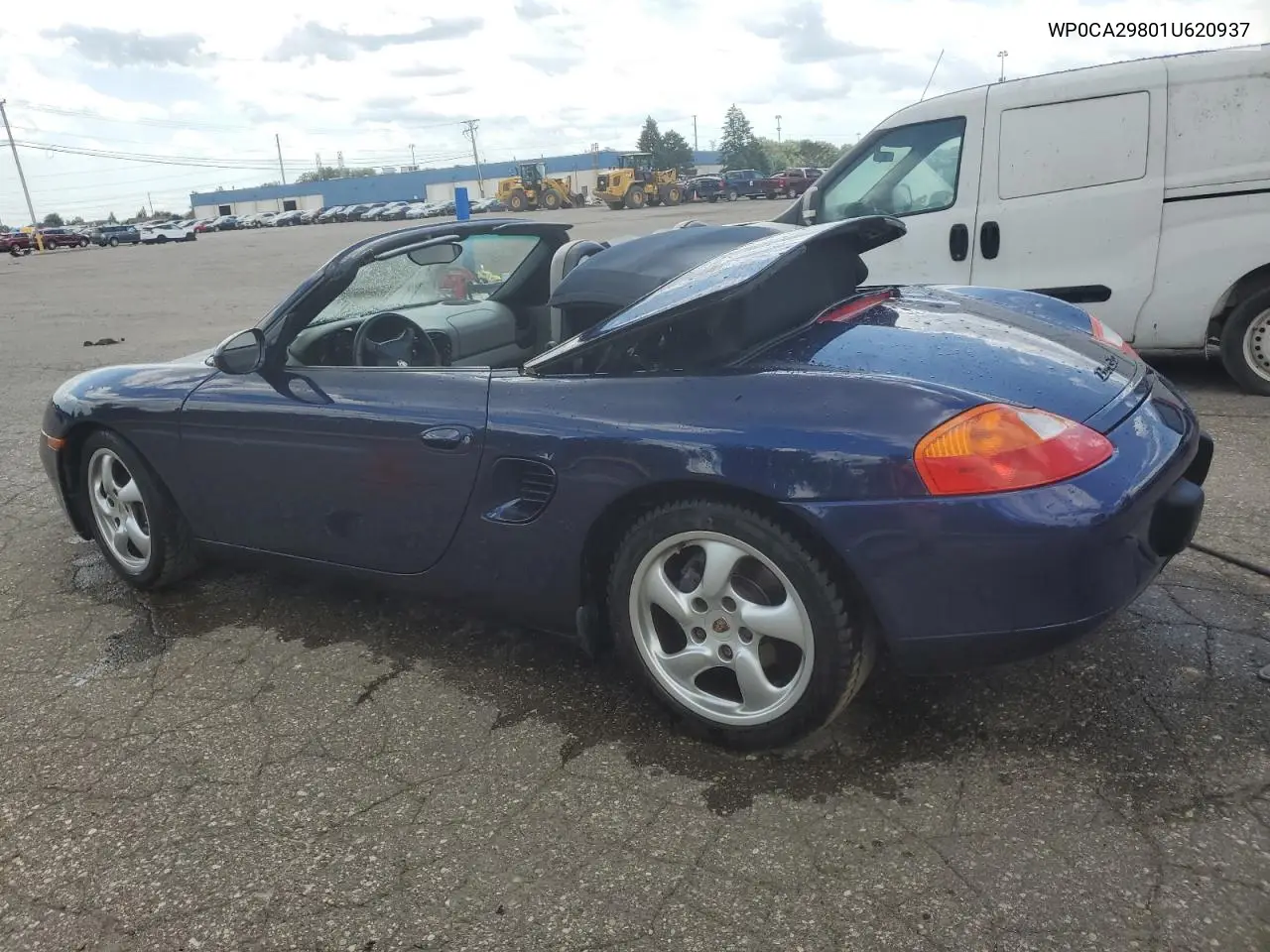 2001 Porsche Boxster VIN: WP0CA29801U620937 Lot: 63253845