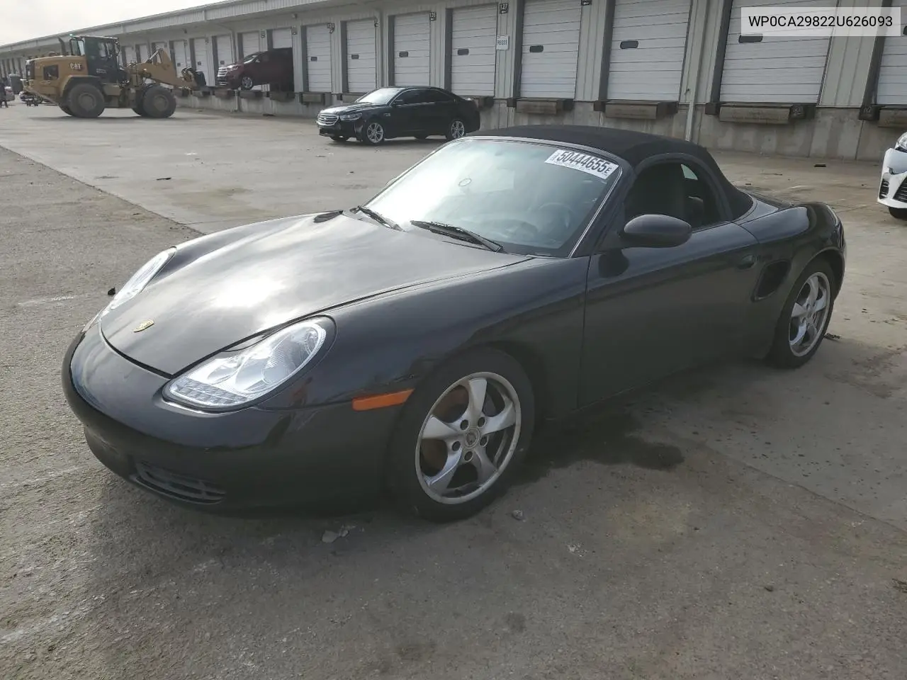 2002 Porsche Boxster VIN: WP0CA29822U626093 Lot: 50444655
