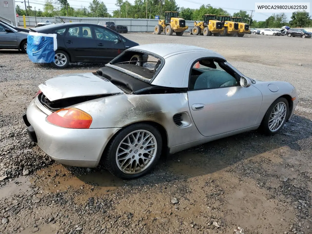 2002 Porsche Boxster VIN: WP0CA29802U622530 Lot: 60275485